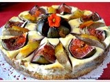 Tarta z figami i gruszką