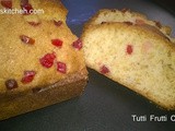 Tutti Frutti Cake Recipe in Hindi | Tutti Frutti Cake Microwave Recipe