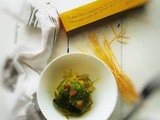 Linguine al pesto di piselli e asparagi