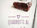 Quadrotti al cioccolato