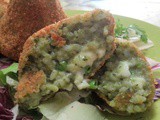 Arancini riso e pesto