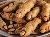 Biscotti dita di strega per halloween (bimby)