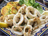 Calamari marinati in olio d’oliva