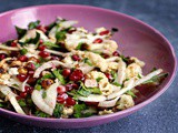 Cavolfiore arrosto nocciole e melograno