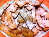 Cenci di carnevale all’arancia (Toscana)