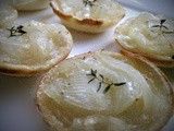 Cestini con cipolle e timo