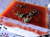 Coppette di yogurt greco e pomodoro (bimby)