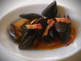 Cozze alla pancetta