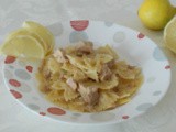 Farfalle tonno e limone