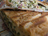 Focaccia stracchino rucola speck