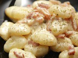 Gnocchi alla carbonara (bimby)