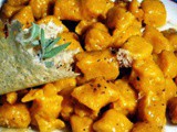 Gnocchi di zucca al casera stagionato