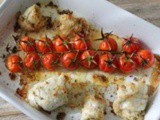 Involtini di rombo con uvetta e pinoli
