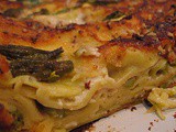 Lasagne agli asparagi e crescenza