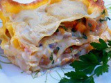 Lasagne zucca e funghi