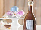 Liquore al cioccolato e latte di mandorla