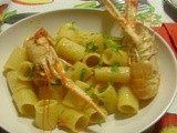 Mezzemaniche agli scampi