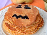 Pancakes di halloween alla zucca (bimby)