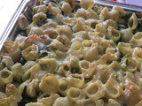 Pasta al forno con gorgonzola e spinaci