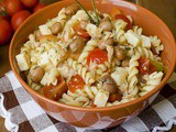 Pasta fredda: fagioli e tonno