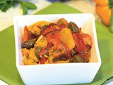 Peperoni con aglio e capperi (bimby)