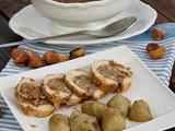 Petto di pollo ripieno di castagne