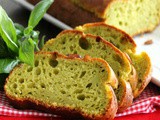 Plumcake salato al pesto e pinoli