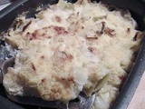 Porri gratinati yogurt e parmigiano