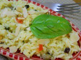 Riso basmati con pesto agli agrumi