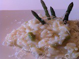 Risotto asparagi selvatici e prosecco