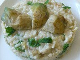 Risotto carciofi e formaggi (bimby)