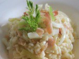 Risotto finocchi e speck