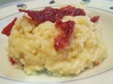 Risotto parmigiano e bresaola