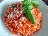 Risotto pomodoro e basilico (bimby)