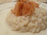 Risotto prosecco e salmone