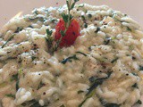 Risotto rucola e branzino (bimby)