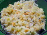 Risotto salmone limone ed erba cipollina