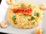 Risotto scampi e prosecco