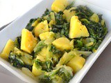 Scarola con patate lesse