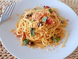 Spaghetti con briciole