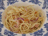 Spaghetti tonno e bottarga