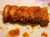 Spiedini di pollo con mollica alle erbe