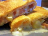 Strudel salato patate speck e fontina