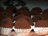 Tartufi di colomba e cioccolato