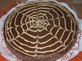 Torta di halloween al cioccolato