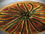 Torta ricotta ed asparagi profumata al limone