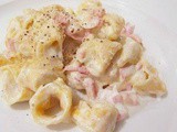 Tortellini prosciutto panna e vodka