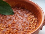 Zuppa di fagioli al vino e pomodoro