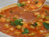 Zuppa di merluzzo e pomodoro