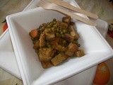 Seitan con Piselli e Carote